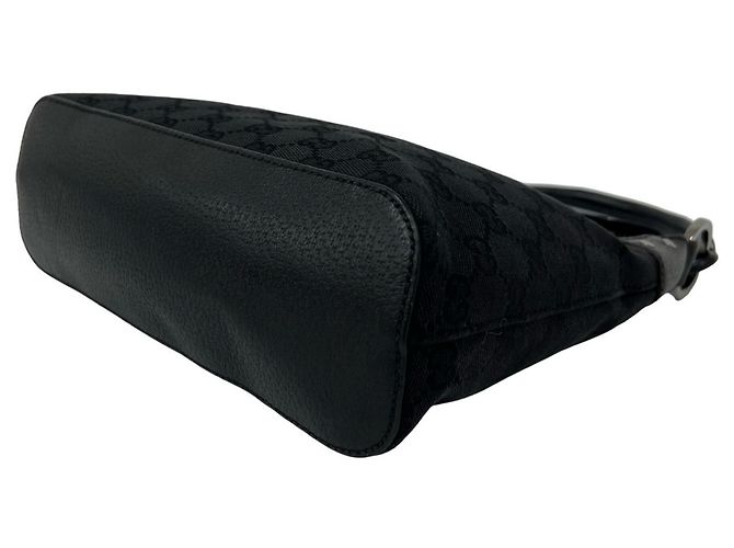 Mini borsa Gucci con motivo GG Nero - vista 8