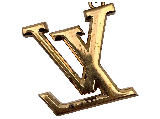 Louis Vuitton Portachiavi e Charm per borsa LV Facette in metallo dorato D'oro - vista 4