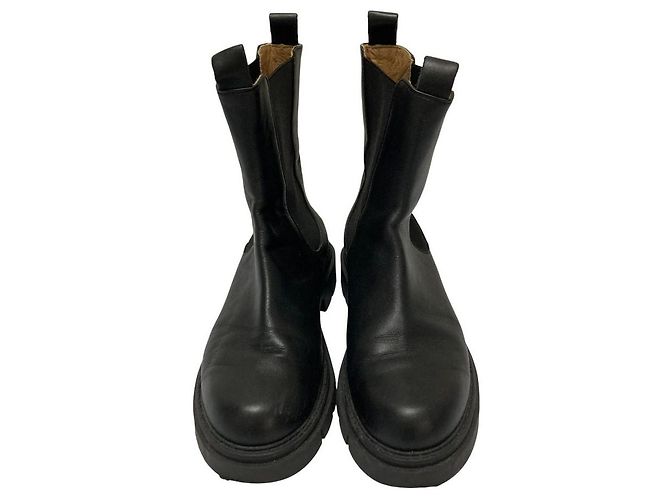 Autre Marque CORSO ROMA 9 Chelsea Boots aus Leder Schwarz - Ansicht 2