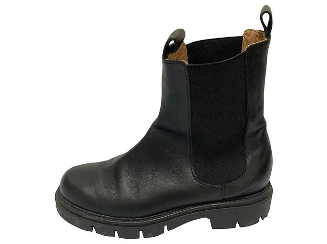 Autre Marque CORSO ROMA 9 Chelsea Boots aus Leder Schwarz - Ansicht 3