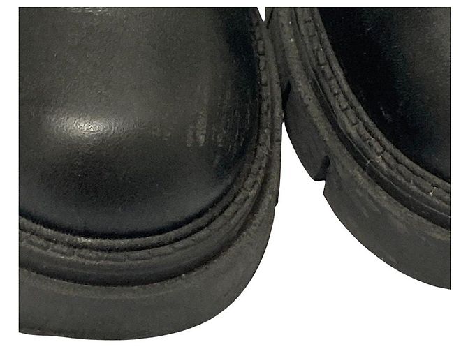 Autre Marque CORSO ROMA 9 Chelsea Boots aus Leder Schwarz - Ansicht 9