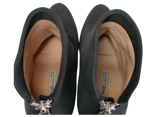 Autre Marque Stivaletti con zip posteriore PELLICO Nero - vista 10