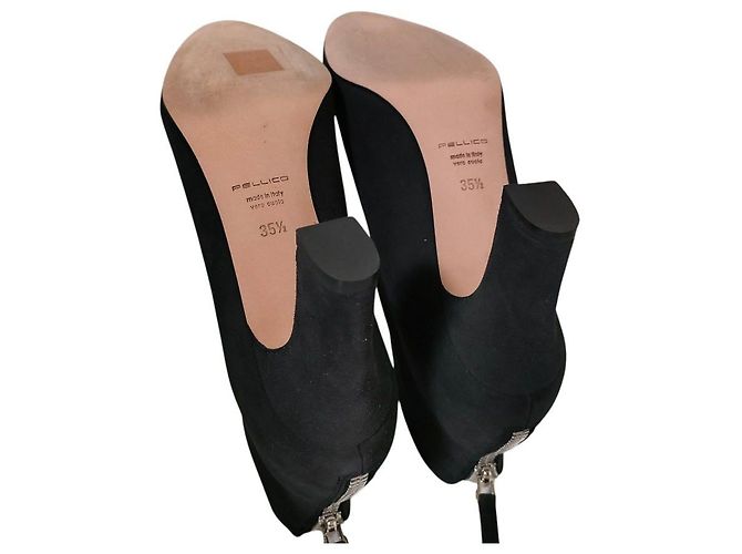 Autre Marque Stivaletti con zip posteriore PELLICO Nero - vista 14