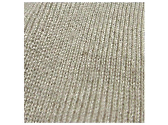 Autre Marque Top in maglia in misto cashmere e seta Drawer Beige - vista 12