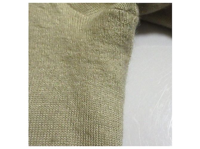 Autre Marque Top in maglia in misto cashmere e seta Drawer Beige - vista 14
