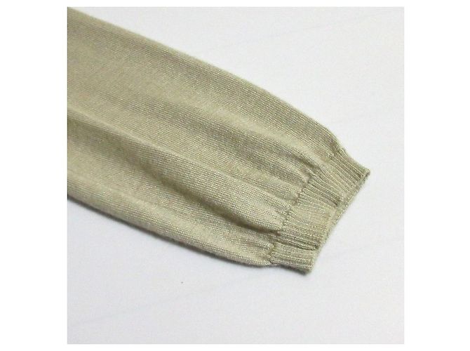 Autre Marque Top in maglia in misto cashmere e seta Drawer Beige - vista 5