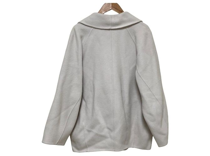 Autre Marque Abrigo de lana Apuweiser-riche Beige - vista 4