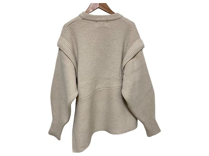 Autre Marque Top de punto 2WAY CLANE Beige - vista 3