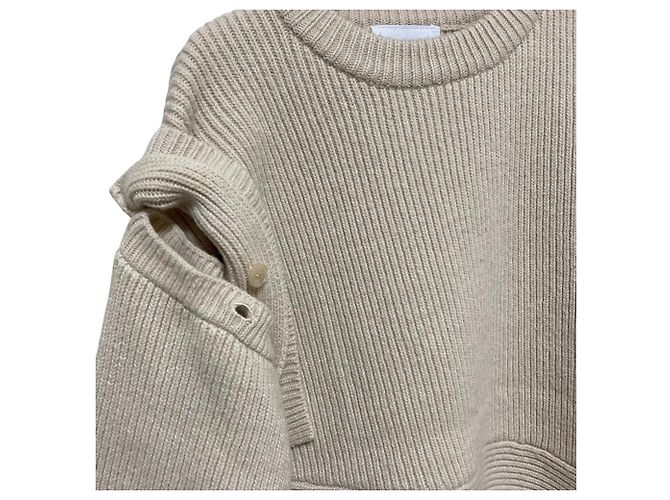 Autre Marque Top de punto 2WAY CLANE Beige - vista 4