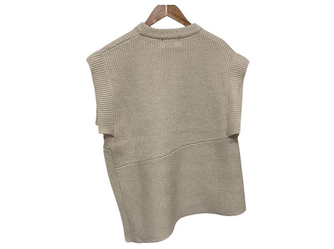 Autre Marque Top de punto 2WAY CLANE Beige - vista 6