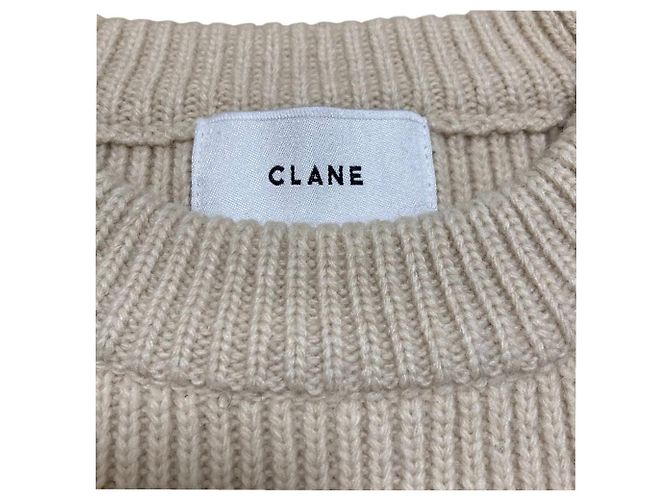 Autre Marque Top de punto 2WAY CLANE Beige - vista 7
