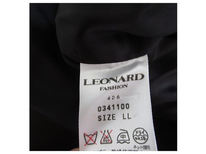 Autre Marque Chaqueta LEONARD de lana y seda con estampado de leopardo Castaño Negro - vista 6