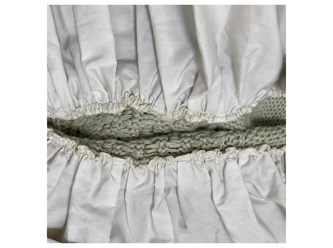 Autre Marque REKISAMI Strick-Docking-Hemd-Pullover Braun - Ansicht 4
