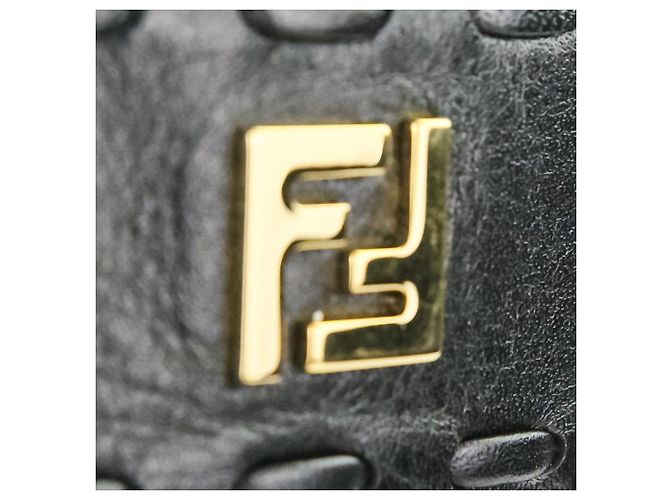 Fendi Minerva Lederstiefel Schwarz - Ansicht 11