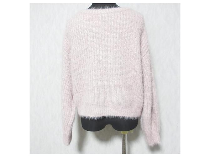 Autre Marque Mystrada Strickpullover mit V-Ausschnitt Pink - Ansicht 2