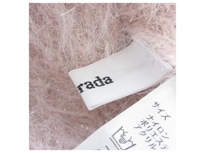Autre Marque Mystrada Strickpullover mit V-Ausschnitt Pink - Ansicht 6