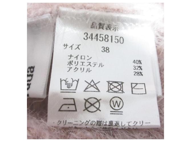 Autre Marque Mystrada Strickpullover mit V-Ausschnitt Pink - Ansicht 7