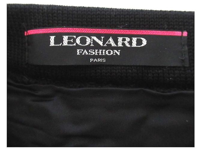 Autre Marque Falda LEONARD de mezcla de lana y mohair Negro - vista 6