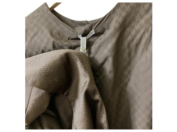 Abrigo largo Max Mara CITY Castaño - vista 11