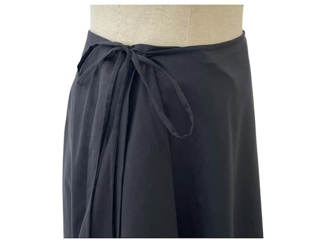 Autre Marque Falda de lana BLAMINK Negro - vista 4