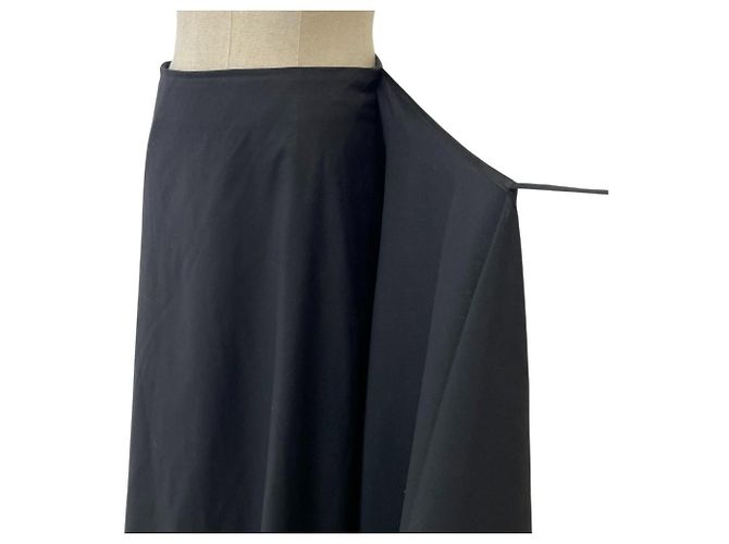 Autre Marque Falda de lana BLAMINK Negro - vista 5
