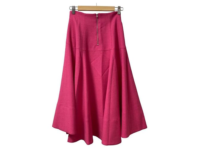Autre Marque Falda de tweed ligero ESTNATION Rosa - vista 2