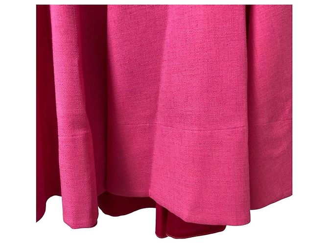 Autre Marque Falda de tweed ligero ESTNATION Rosa - vista 3