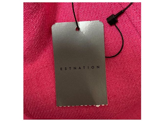 Autre Marque Falda de tweed ligero ESTNATION Rosa - vista 8