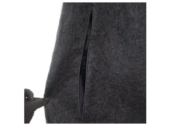 Autre Marque Abrigo Capa Shaggy shirocon Azul Azul marino - vista 6