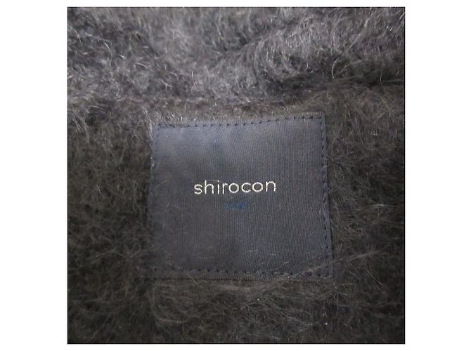 Autre Marque Abrigo Capa Shaggy shirocon Azul Azul marino - vista 8
