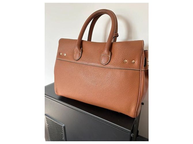 Borsa tote Mac Douglas Pyla S Sellier Marrone Pelle - vista 7