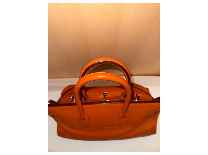Hermès Birkin JPG Clemence 42 Orange - Ansicht 6