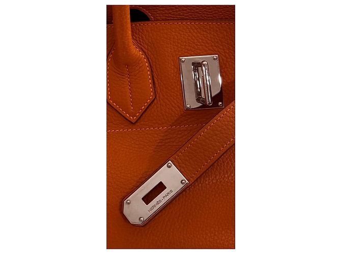 Hermès Birkin JPG Clemence 42 Orange - Ansicht 9