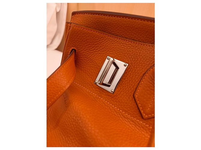 Hermès Birkin JPG Clemence 42 Orange - Ansicht 10