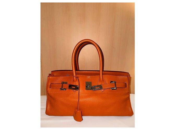 Hermès Birkin JPG Clemence 42 Orange - Ansicht 11