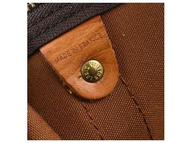 Louis Vuitton Keepall Canvas 50 Marrone - vista 4