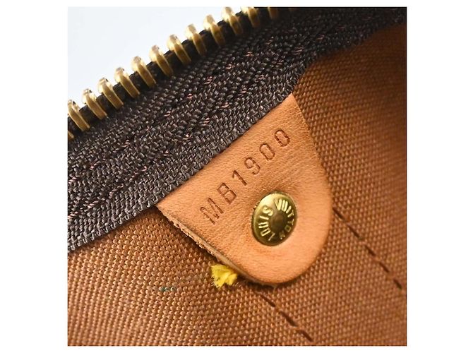 Louis Vuitton Keepall Canvas 50 Marrone - vista 5