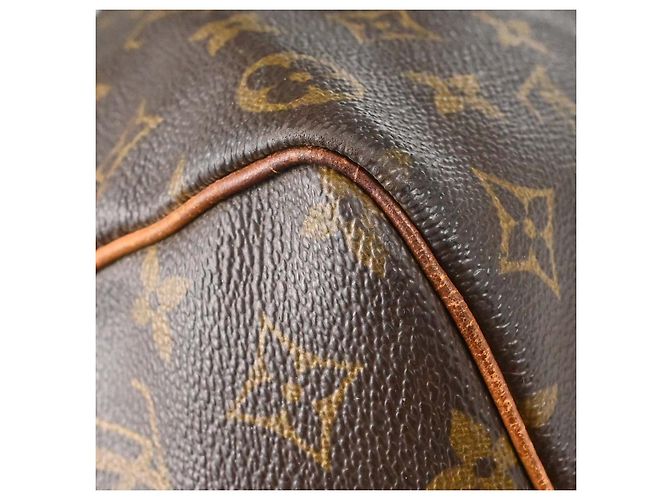 Louis Vuitton Keepall Canvas 50 Marrone - vista 7