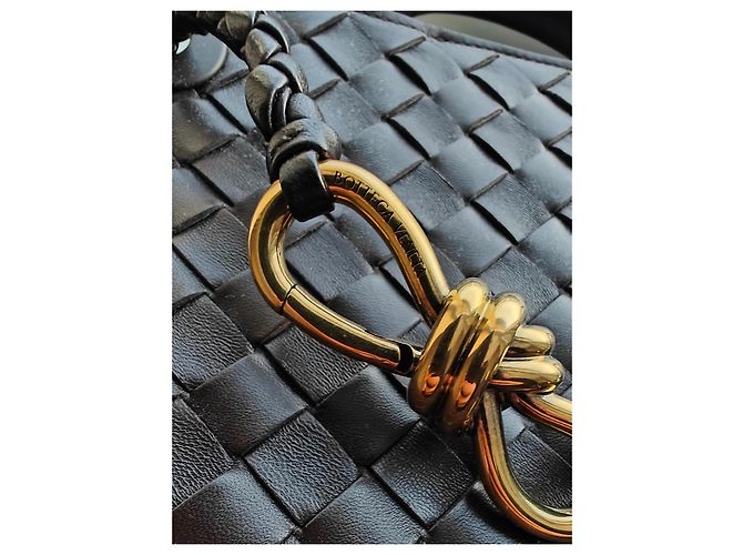 Bottega Veneta Andiamo Small Borsa Tote in Pelle - vista 9