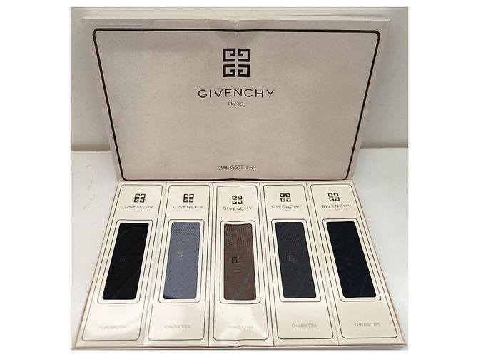 Givenchy Socks Set - 5 Pairs Brown Black Grey Dark blue - view 2
