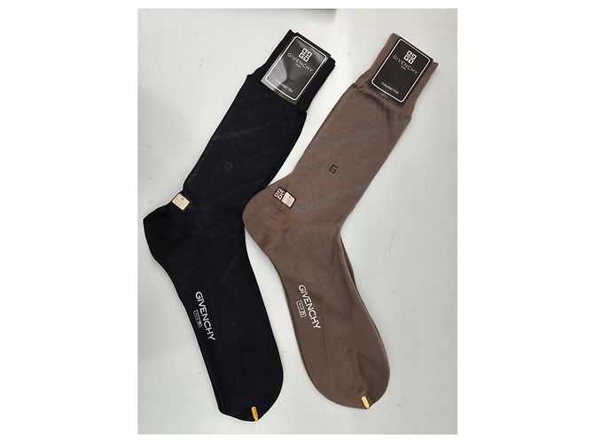 Givenchy Socks Set - 5 Pairs Brown Black Grey Dark blue - view 3