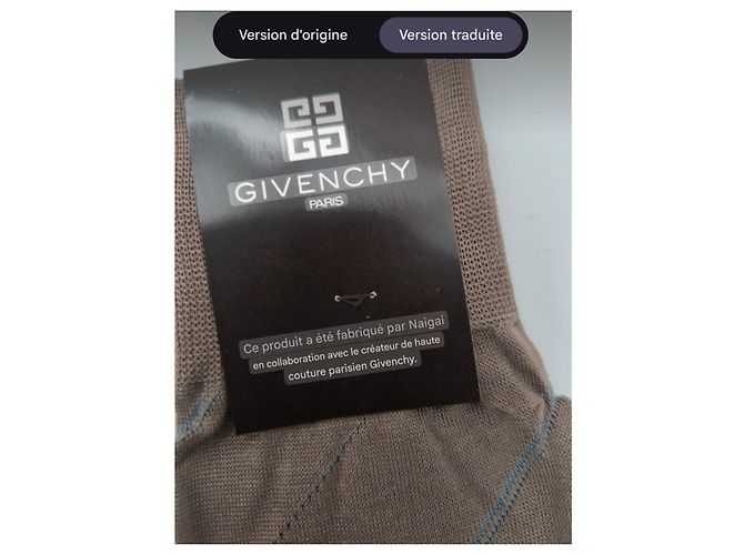 Givenchy Socks Set - 5 Pairs Brown Black Grey Dark blue - view 8
