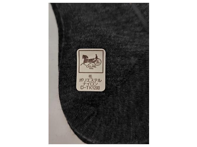 Céline Par de Calcetines Grises con Caja - vista 5