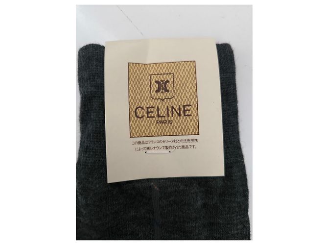 Céline Par de Calcetines Grises con Caja - vista 9
