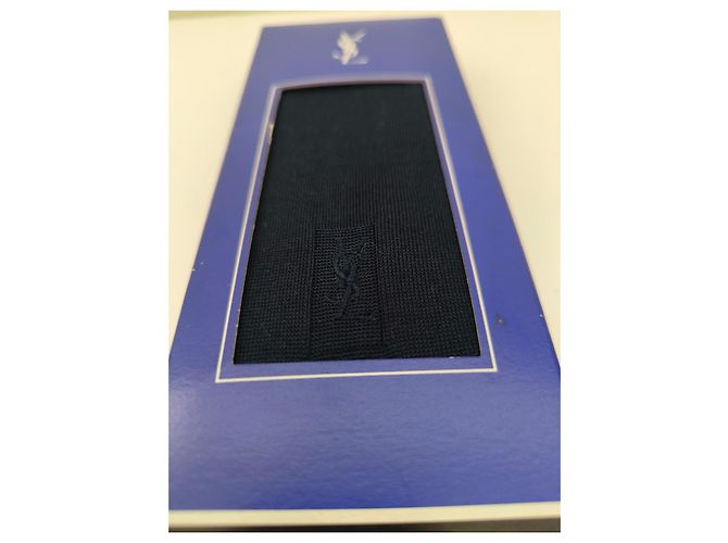 Calcetines Yves Saint Laurent azul marino - vista 12