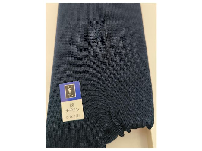 Calcetines Yves Saint Laurent azul marino - vista 5