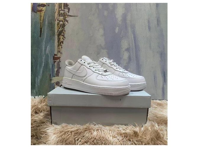 Nike Air Force 1 '07 Sneakers Bianco - vista 4