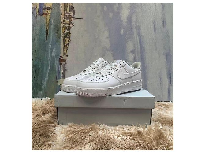 Nike Air Force 1 '07 Sneakers Bianco - vista 5