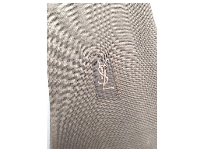 Yves Saint Laurent Baumwollsocken Khaki Braun - Ansicht 3