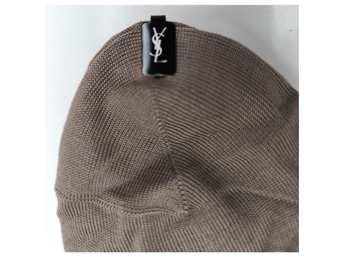 Yves Saint Laurent Baumwollsocken Khaki Braun - Ansicht 5